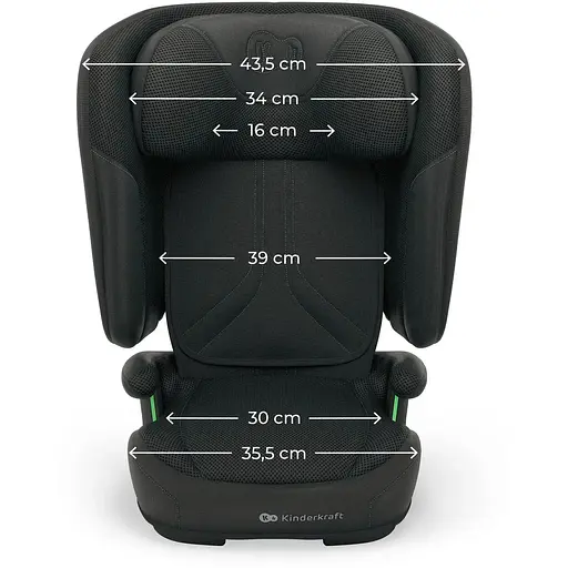 Автокресло Kinderkraft Unity 2 i-Size Black (KCUNIT02BLK0000) - фото 11
