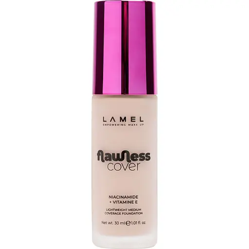 Тональна основа Lamel Flawless Cover lightweight medium coverage Foundation №02 30 мл