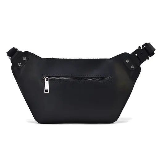 Кожаная мужская сумка на пояс TARWA 14х29х7 см sum0026014 - фото 2