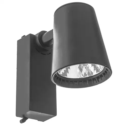 Светильник трековый поворотный LED KW-217/26W NW BK Brille 33-016 - фото 7