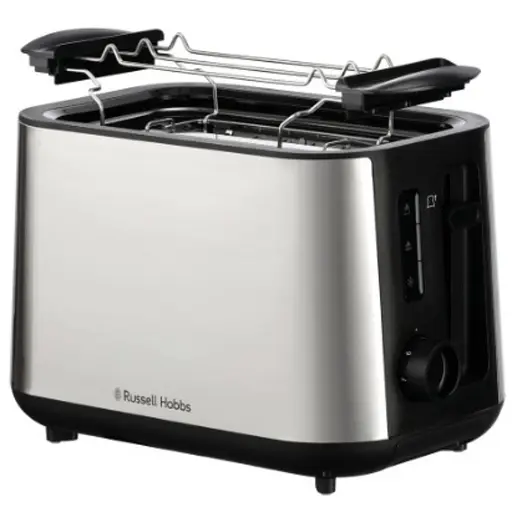 Тостер Russell Hobbs 27390-56 Heaton Brushed 2Slice Toaster - фото 1
