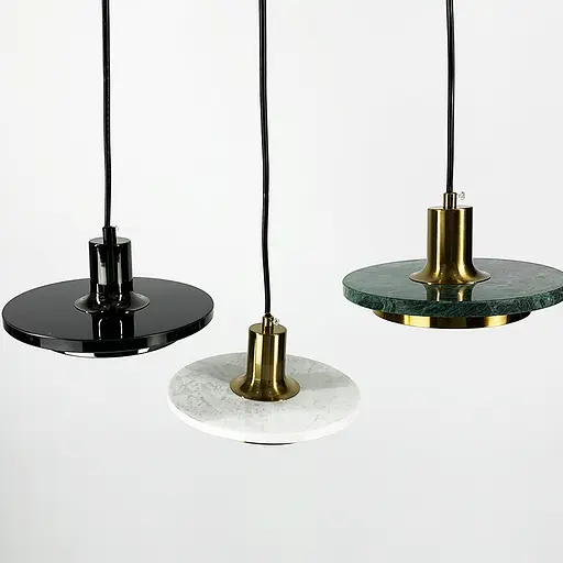 Підвіс Lumina із зеленим мармуровим плафоном LED в стилі Ар-деко Line.F SC 2/1 GR - фото 5