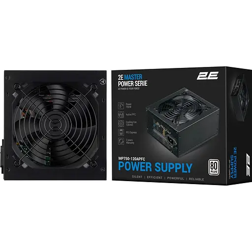 Блок живлення 2E Master Power 750W (2E-MP750-120APFC) [140612] - фото 4