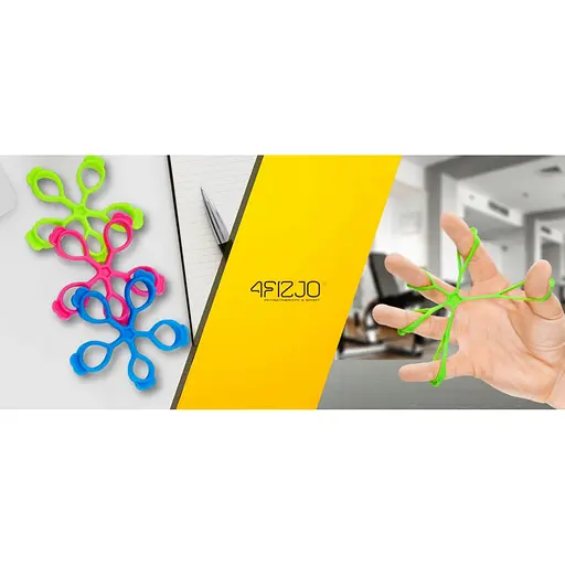 Набір еспандерів для пальців та кисті 4Fizjo 1-4 кг 3 шт. Mix (P-5907739312976) - фото 2