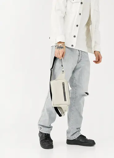 Мужская сумка бананка Sambag HARVI 24 × 16 × 6 см (88213030m) - фото 6