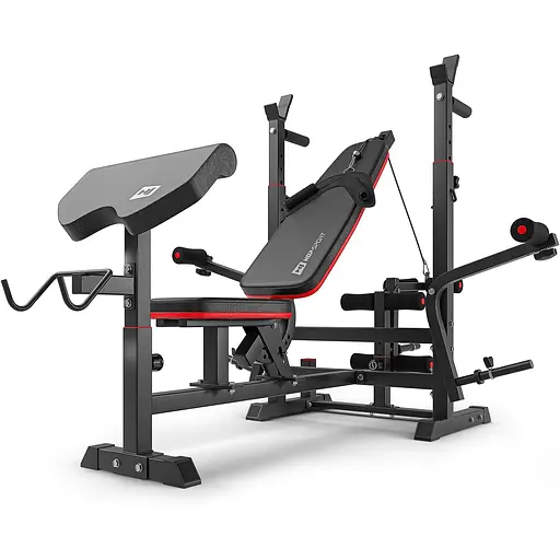 Скамейка тренировочная Hop-Sport HS-1075 Pro с партой Скотта