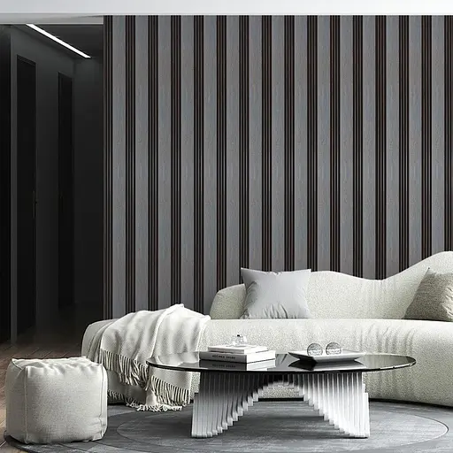 Рейка декоративная Wall Sticker PS 2900х160х11 мм Серое дерево с черным SW-00002149- - фото 7