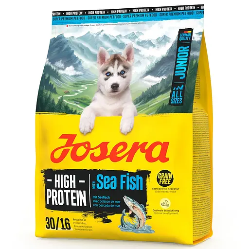 Сухий корм для собак Josera High Protein Junior з морською рибою для всіх порід 900 г - фото 3
