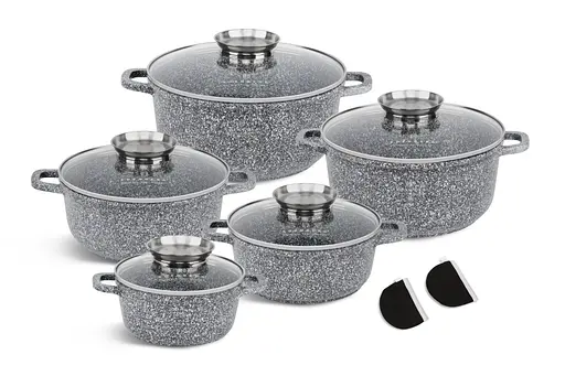 Набор кастрюль Edenberg EB-8147 12 предметов - фото 2