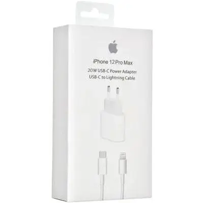 Зарядний пристрій 20Вт USB-C Power Adapter (S17199) + кабель Lightning
