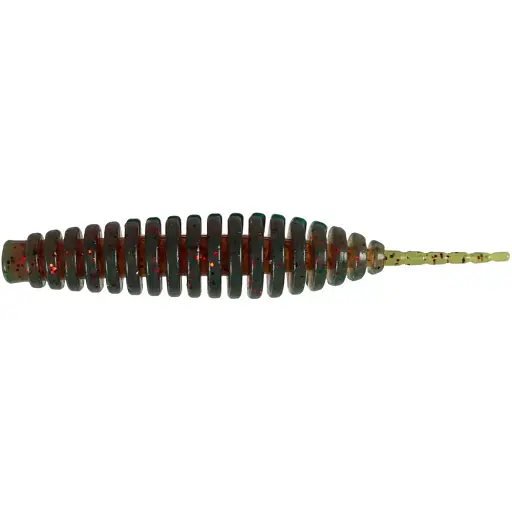 Силикон FishUP Tanta 3.5" #019 - Motor Oil/Red (5 шт/уп)