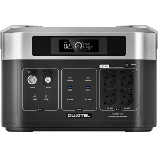 Зарядна станція Oukitel BP2000E 2200Вт + батарея B2000E (4096Вт/г) EVE LiFePo4 UPS, MPPT - фото 4