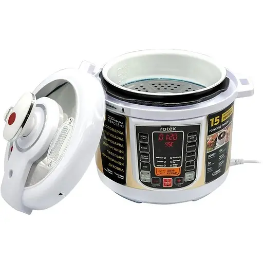 Мультиварка-скороварка Rotex REPC58-G - фото 5
