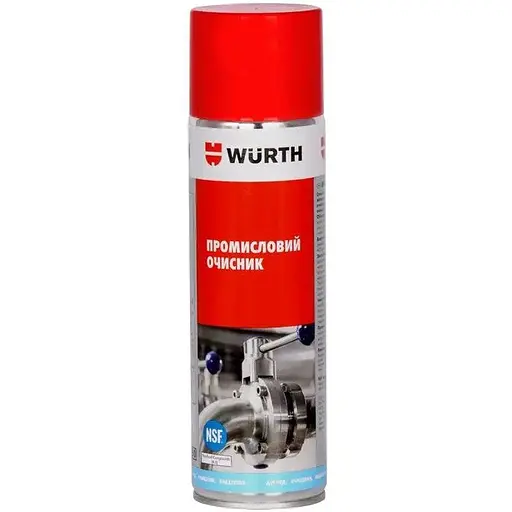Очиститель Wurth промышленный 500 мл (0893140)