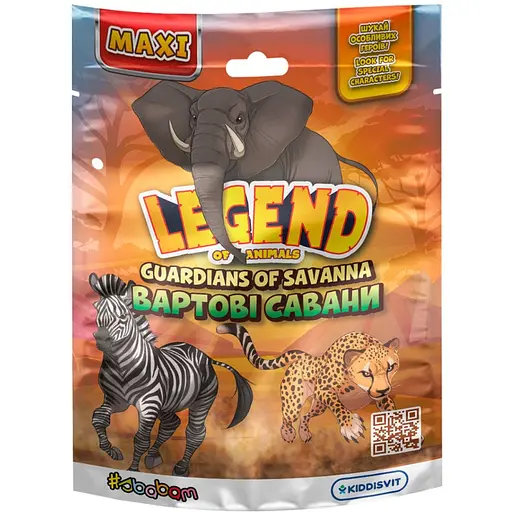 Стретч-іграшка сюрприз Вартові савани Sbabam 101/CN24 у вигляді тварини - фото 1