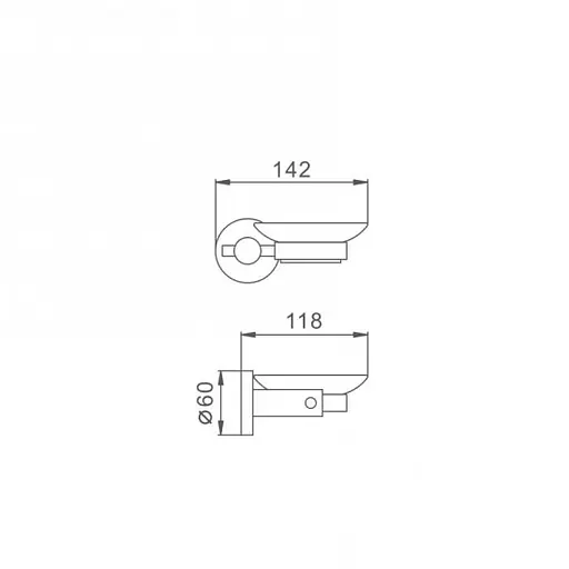 Мильниця Frap F30202 - фото 2