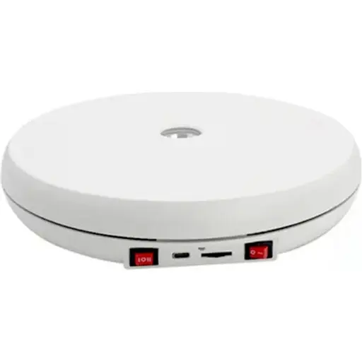 Поворотний стіл з підсвічуванням Puluz 25см White DCA2156W [88753]