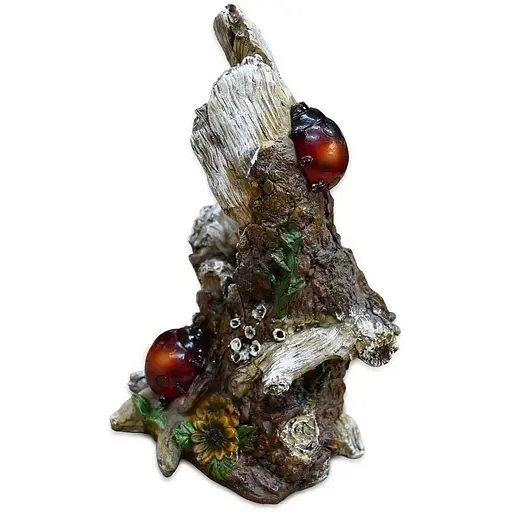 Світильник садовий на сонячній батареї Engard Сонечко на корчі 26 см (FE-10)