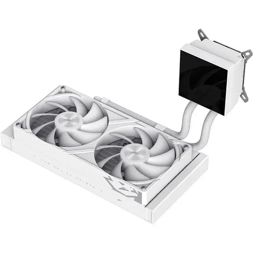 СВО GameMax Glacier 240 LCD White (GLACIER 240 LCD WH) - фото 4