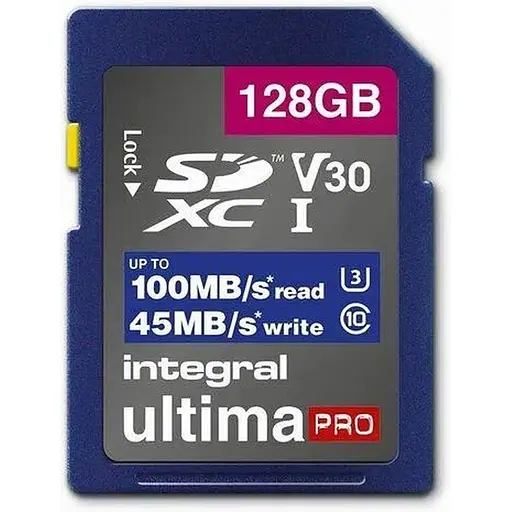 Карта пам'яті SDXC UltimaPro 128GB 100 MB/sec