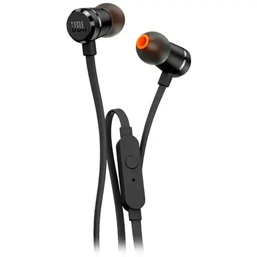 Вакуумные наушники JBL Tune 290 (T290) гарнитура проводная с микрофоном черная