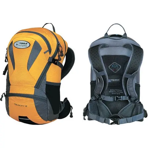 Рюкзак Terra Incognita Velocity 16 Желтый (TI-03873)