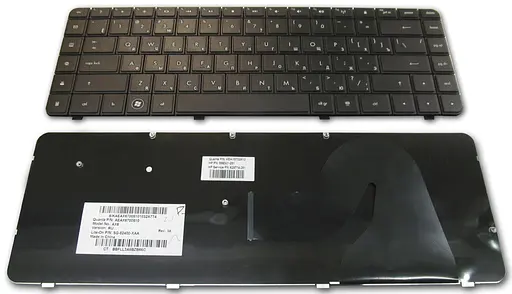 Клавиатура для ноутбуков HP Compaq Presario CQ56, CQ62, G56, G62 черная RU/US - фото 1