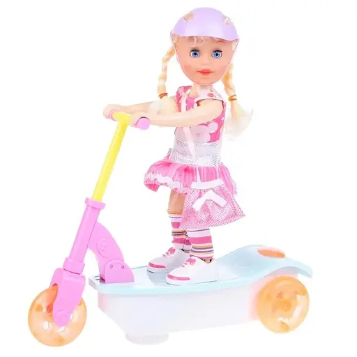 Кукла, танцующая на скутере ID4