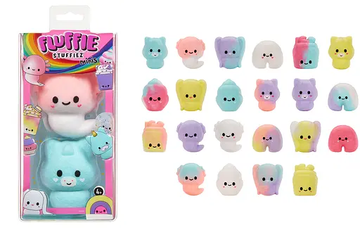 Мягкая игрушка-антистресс FLUFFIE STUFFIEZ серии Minis (в ассортименте, в дисплее) - фото 2