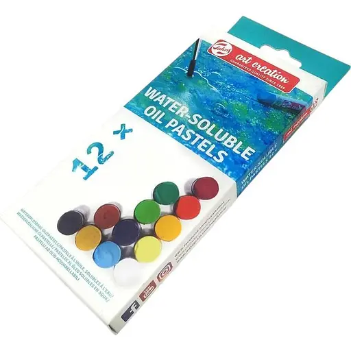 Набір олійної водорозчинної пастелі Royal Talens 12 кольорів - фото 1