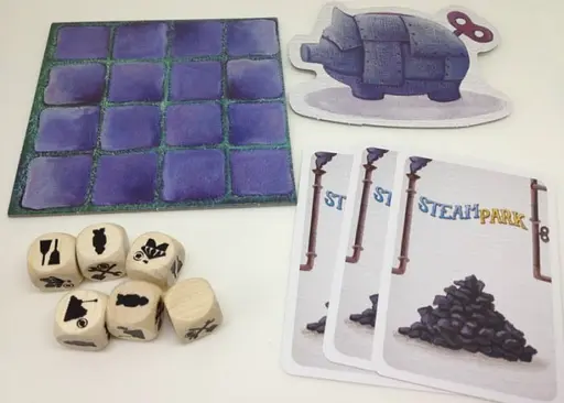 Настольная игра Нескучные Игры Паропарк (Steam Park) (580172) - фото 11