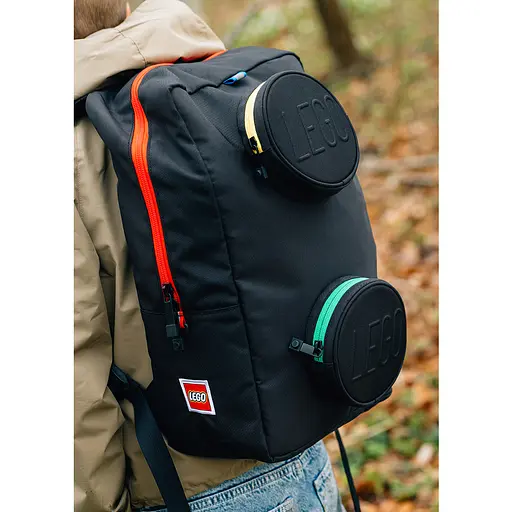 Рюкзак LEGO Brick 1 x 2, 18 л чорний (20204B-0354) - фото 3