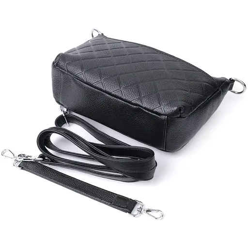 Сумка Vintage для женщин на три отделения из натуральной кожи 24х15х9 см sum0027514 - фото 9