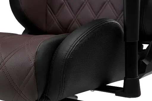 Геймерське крісло GT Racer чорне з коричневим (X-0724 Black/Brown) - фото 9