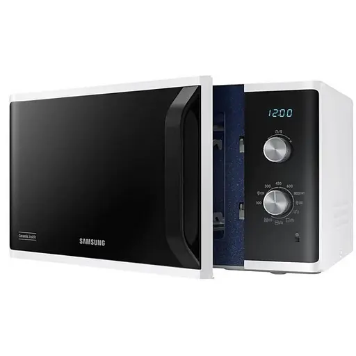 Мікрохвильова піч з грилем Samsung MG23K3614AW/BW