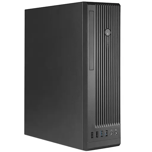 Корпус Chieftec UNI BE-10B-300 mATX, БП 300W, SLIM FF