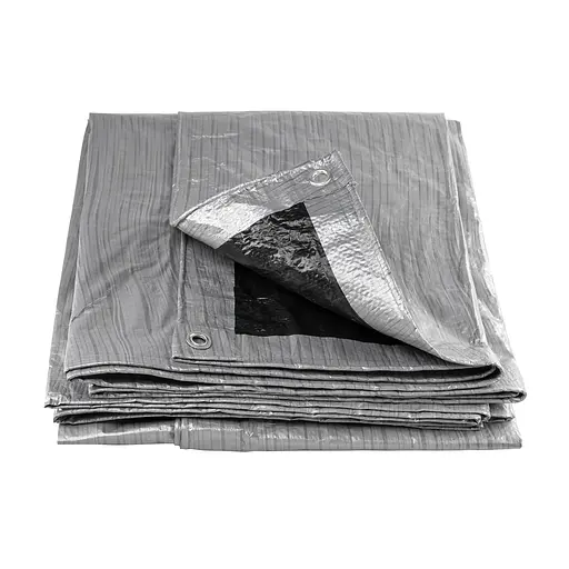 Тент тарпаулиновый Polax 2  3 м, 80 г/м, с люверсами, двусторонняя ламинация (70-106) - фото 1