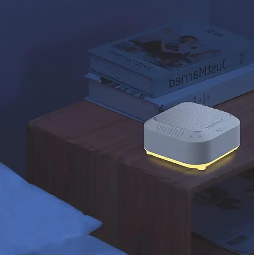 Генератор білого шуму нічник Three Sheep S3-2022 з 28 заспокійливими і маскуючими звуками та альфа-ритмами Портативна колонка для сну з акумулятором (1185-02) - фото 5