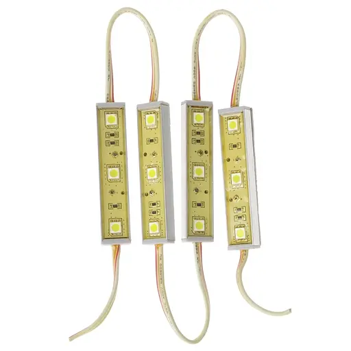 Світлодіодний модуль Brille 12V 0.7W SMD 5050 CW IP20 (BY-013/3) 183813 - фото 2