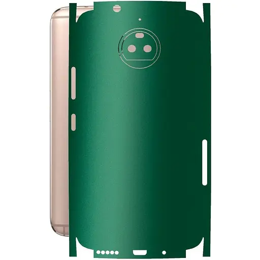 Защитная пленка StatusSKIN для Motorola Moto G5s Plus xt1805 Корпус Винил Зеленая - фото 1