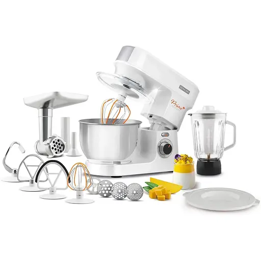Кухонная машина Sencor 1000Вт белый - фото 10