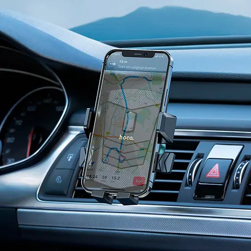 Автодержатель Hoco CA86 Car Mount Holder Black (751485) [100114] - фото 5