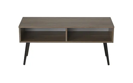 Тумба під ТВ Невада Ferrum-decor 45x100x38 Чорний метал ДСП Дуб Сонома Трюфель 16 мм (FRD-106723) - фото 5