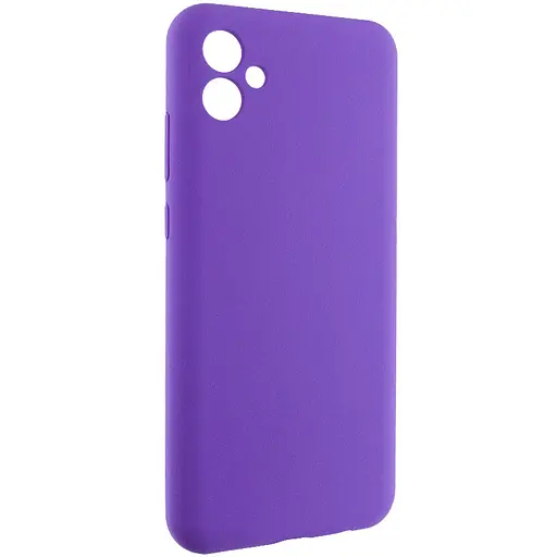 Чехол Lakshmi Silicone Cover Full Camera AAA для Samsung Galaxy A06 Фиолетовый/Amethyst - фото 2