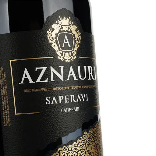 Вино Aznauri Saperavi, красное, сухое, 9-13%, 1,5 л (813571) - фото 5