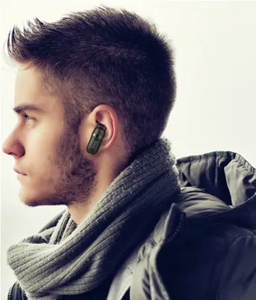 Бездротова Bluetooth-гарнітура Hoco E40 Black - фото 7