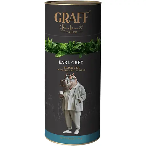 Чай чорний байховий Graff Earl Grey 240 г (3 шт. х 80 г) - фото 2