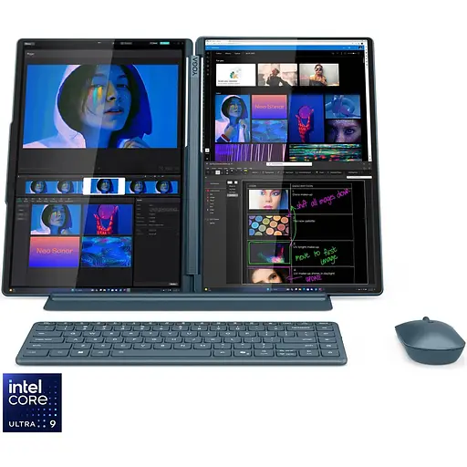 Ноутбук Lenovo Yoga Book 9 14IAH10 Ultra 9 285H 54GHz, 2x, 32GB LPDDR5x, 1TB, Arc 140T, Windows 11 Home