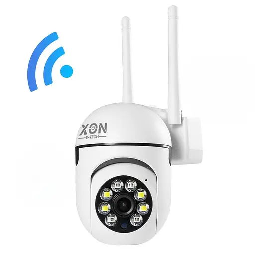 IP-камера поворотная XON SmartCam Wi-Fi 1080P (UCWEM21YW 4798) Белая - фото 2