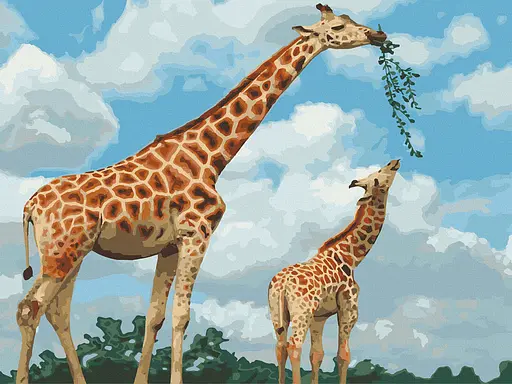 Картина за номерами. Art Craft "Грація савани" 40х50 см 11634-AC